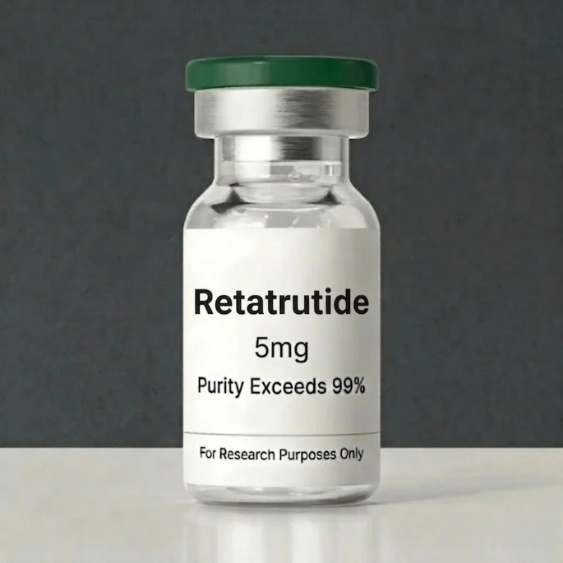 Retatrutide Lyophilized Powder | 5mg-60mg | 10 Vials | >99% Purity